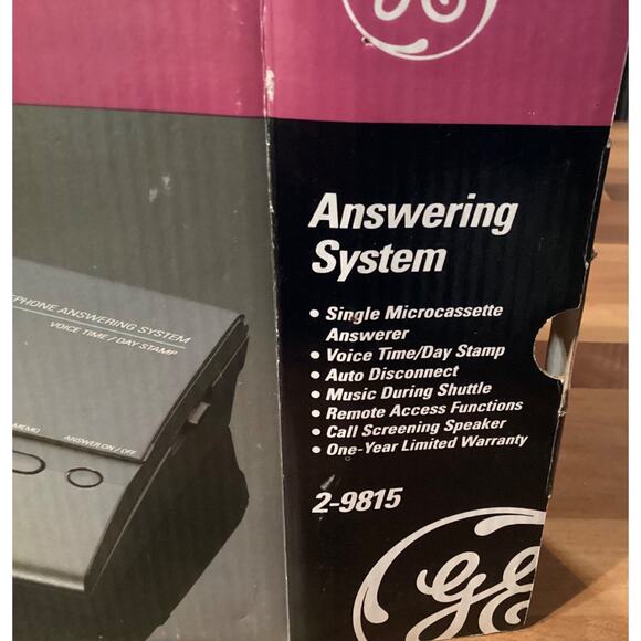 GE Answering System Fully Digital Family Answering System 2-9815 New - Picture 10 of 10
